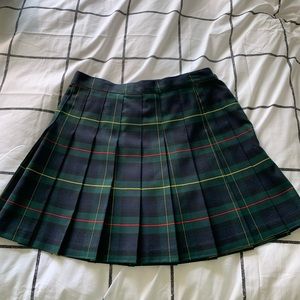 American Apparel plaid tennis skirt